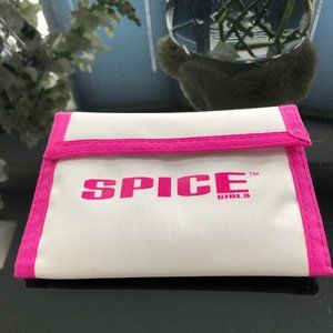 White and Pink Spice Girls Original Wallet